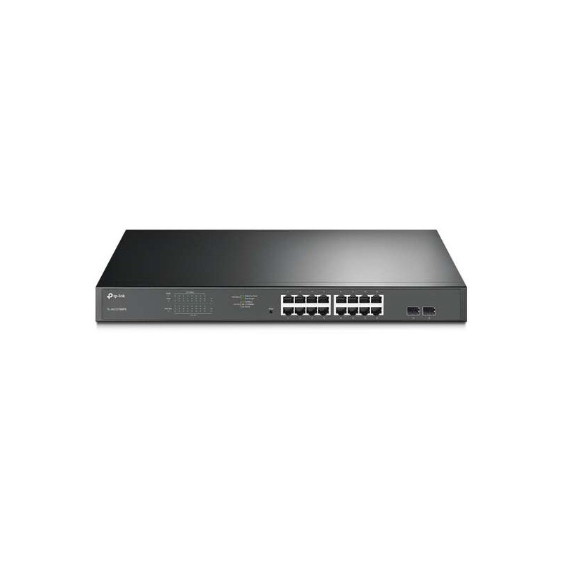 Switch TP-Link Easy Smart JetStream - 16 porte Gigabit PoE/PoE+