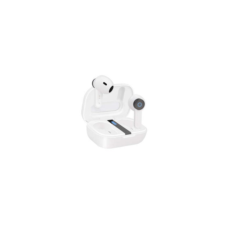 Cuffie wireless + microfono Tooq Bender - Bianco