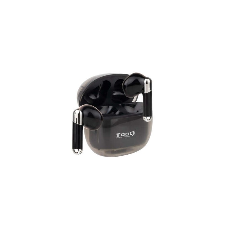 Cuffie wireless + microfono Tooq Onyx - nere