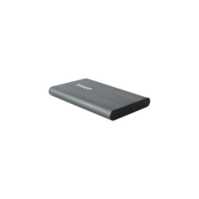 Tooq Custodia per HDD/SSD esterno da 2.5 USB 3.0/3.1 Gen 1 - SATA I. II e III - Cavo da USB 3.0 tipo Micro-B a USB 3.0 tip