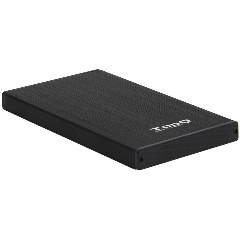 Tooq Contenitore esterno per HDD/SDD da 2.5 fino a 9.5 mm SATA USB 3.0 - Nero