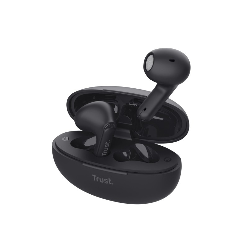 Cuffie wireless Trust Yavi - Wireless. Bluetooth - ENC - Colore nero