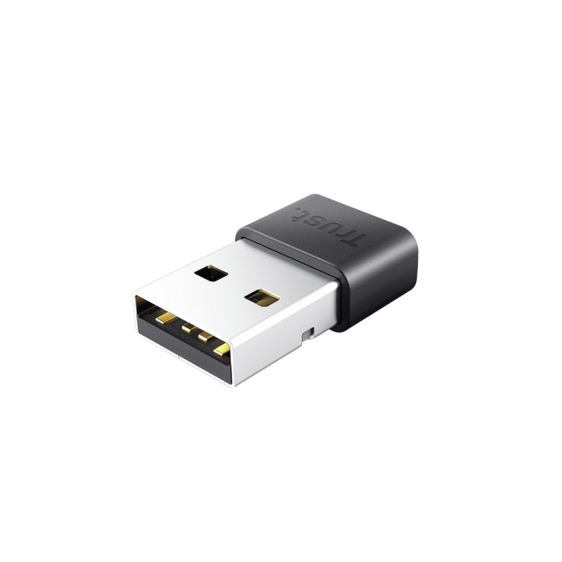 Adattatore Bluetooth 5.3 Trust - Portata 10M - Basso consumo energetico - Velocità di trasferimento 3Mbps