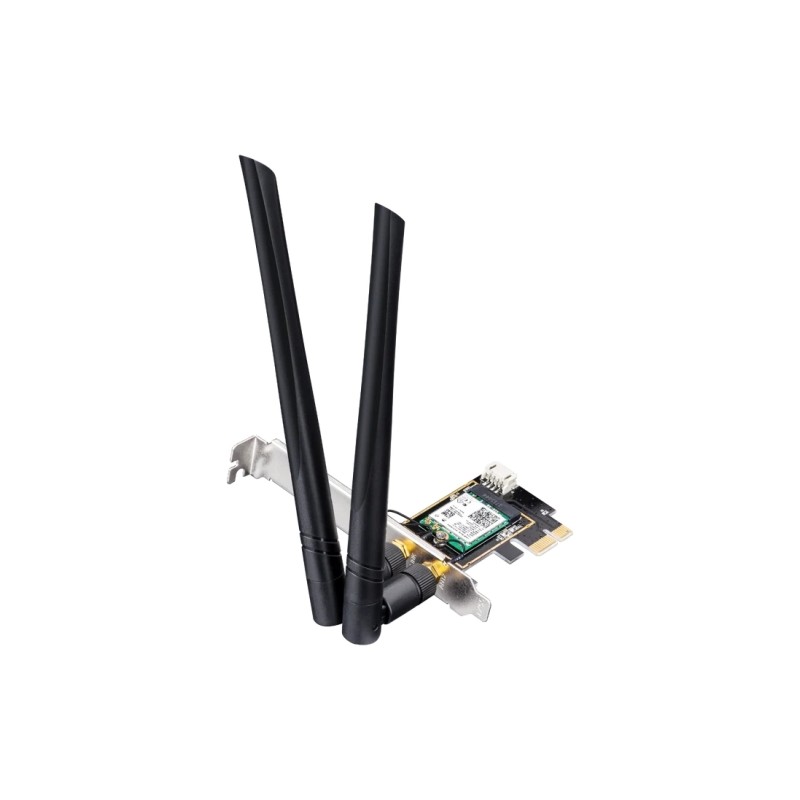 Adattatore di rete Cudy WE3000 PCI-e AX5400 WiFi 6E Tri-Band - Bluetooth 5.2 - 2 antenne esterne