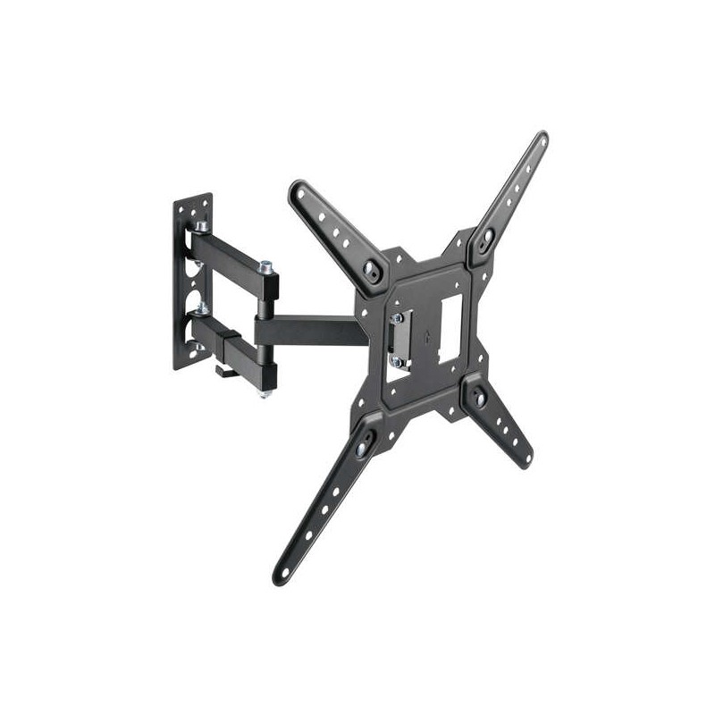 Supporto Girevole Aisens ECO - Inclinabile per Monitor/TV 30kg (3 Perni) da 23-55 - Colore Nero
