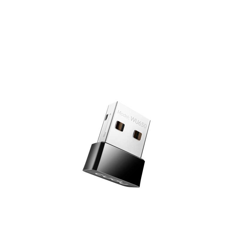 Adattatore Wi-Fi Mini USB 2.0 Cudy WU650 AC650 Dual Band - Fino a 433Mbps a 5GHz