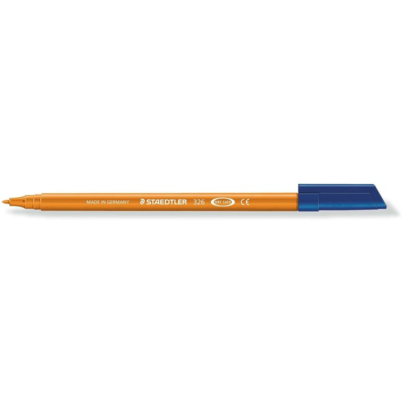 Staedtler Noris 326 Pennarello a punta fine - Tratto 1 mm circa - Vaschetta a base d'acqua - Colore marrone