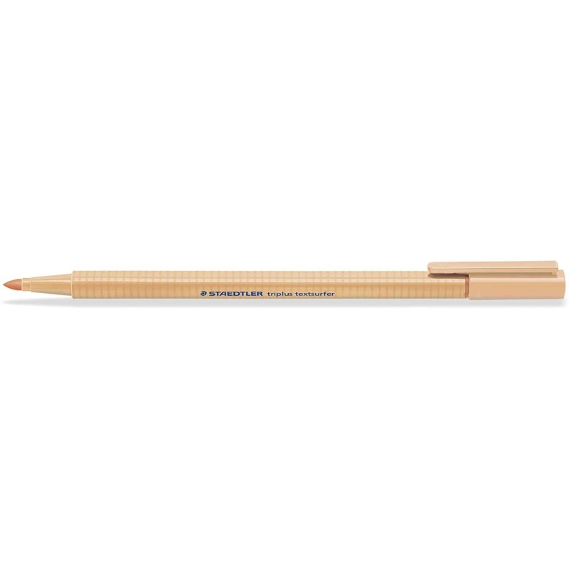 Staedtler Triplus Textsurfer 362 Pennarello fluorescente - Tratto tra 1 e 4 mm circa. - Inchiostro a base d'acqua - Colore sabbi