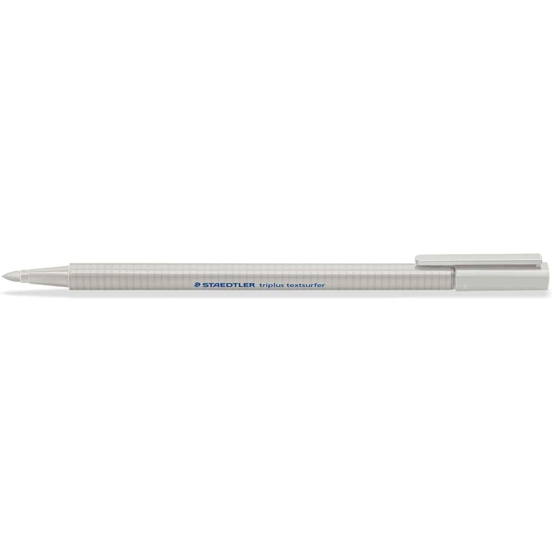 Staedtler Triplus Textsurfer 362 Pennarello fluorescente - Tratto tra 1 e 4 mm circa. - Inchiostro a base d'acqua - Colore grigi