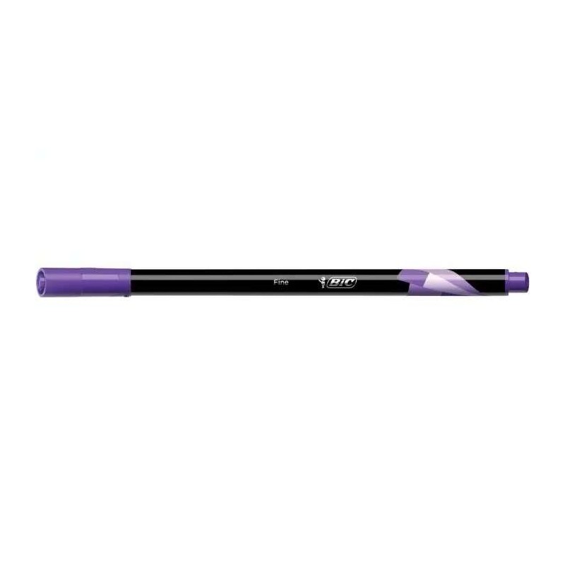 Pennarello Bic Intensity Fine da 0.8 mm. tratto da 0.4 mm. inchiostro a base d'acqua. colore viola