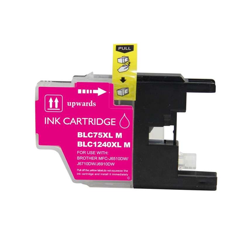 Cartuccia d'inchiostro generica magenta Brother LC1240XL/LC1220XL/LC1280XL - Sostituisce LC1240M/LC1220M/LC1280XLM