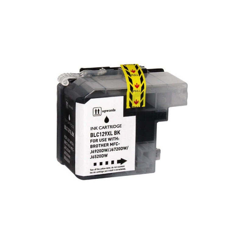 Cartuccia d'inchiostro generica nera Brother LC129XL - sostituisce LC129XLBK