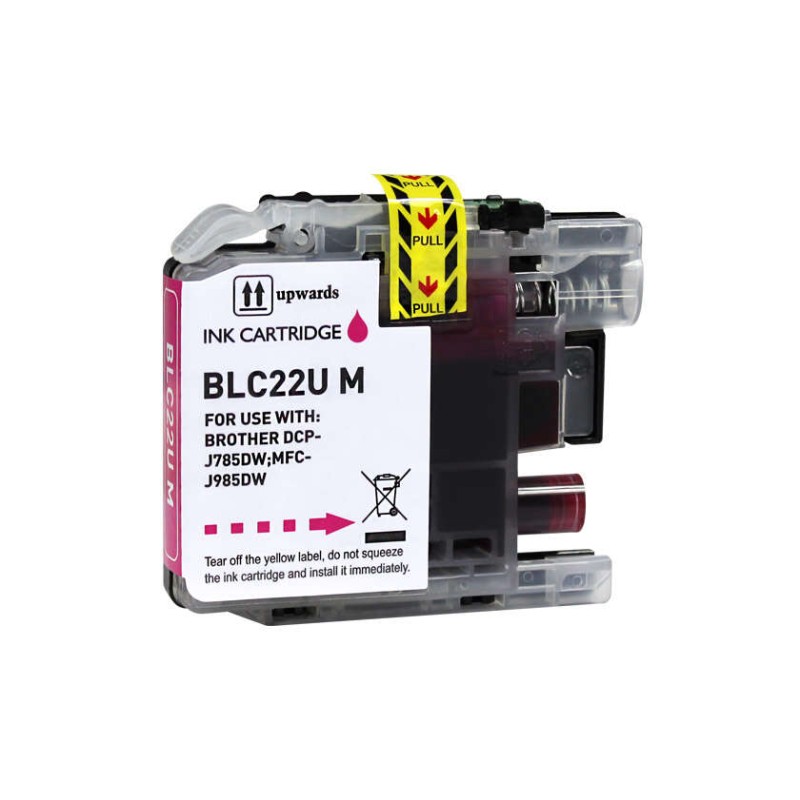 Cartuccia d'inchiostro generica magenta Brother LC22U - Sostituisce LC22UMBP