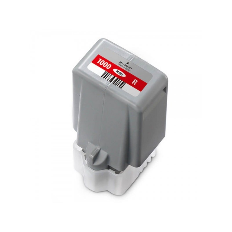 Cartuccia d'inchiostro pigmentato rosso generica Canon PFI1000 - Sostituisce PFI1000R/0554C001