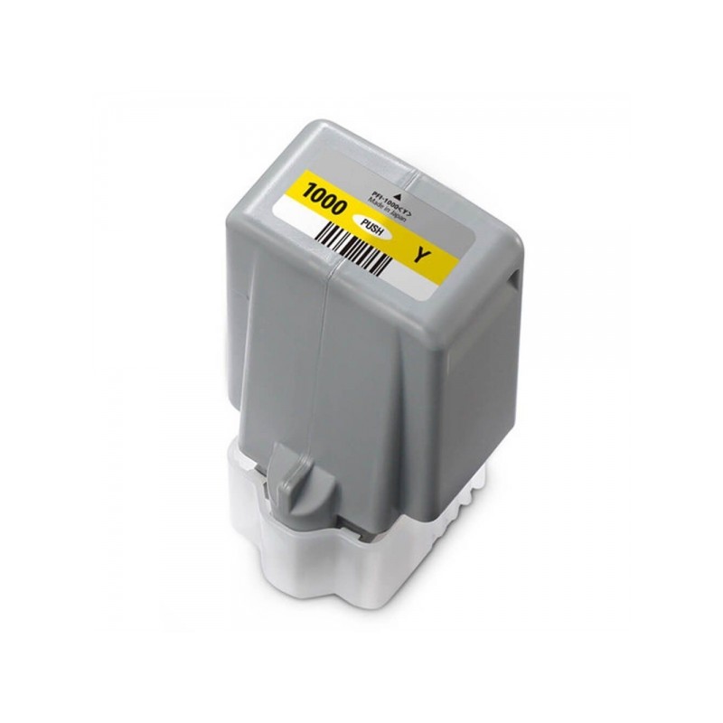 Cartuccia d'inchiostro pigmentato generica gialla Canon PFI1000 - Sostituisce PFI1000Y/0549C001