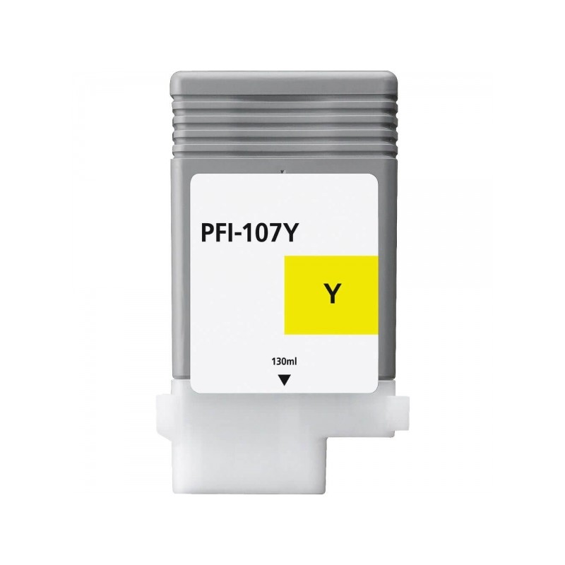 Cartuccia d'inchiostro generica gialla Canon PFI107 - Sostituisce PFI107Y/6708B001