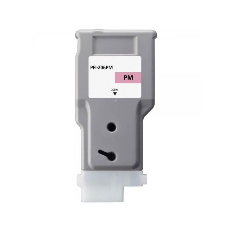 Cartuccia d'inchiostro pigmentato generica fotografica magenta Canon PFI206 - Sostituisce PFI206PM/5308B001