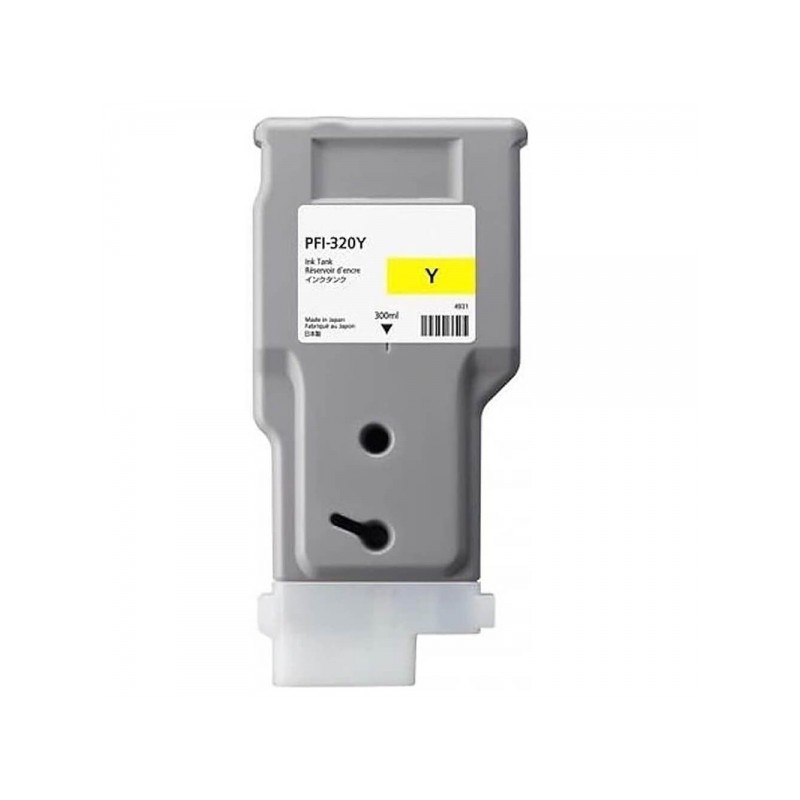Cartuccia d'inchiostro pigmentato generica gialla Canon PFI320 - Sostituisce 2893C001