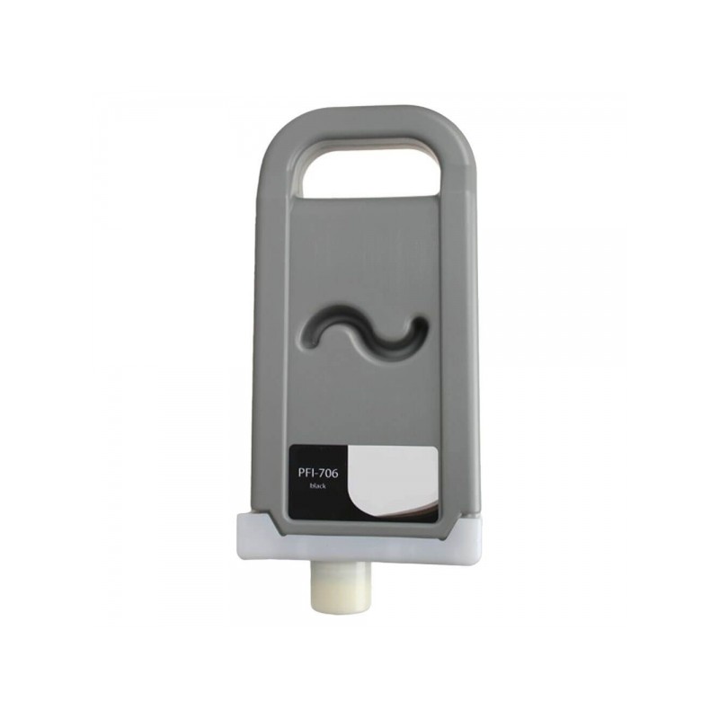 Cartuccia d'inchiostro pigmentato nero generica Canon PFI706 - Sostituisce 6681B001