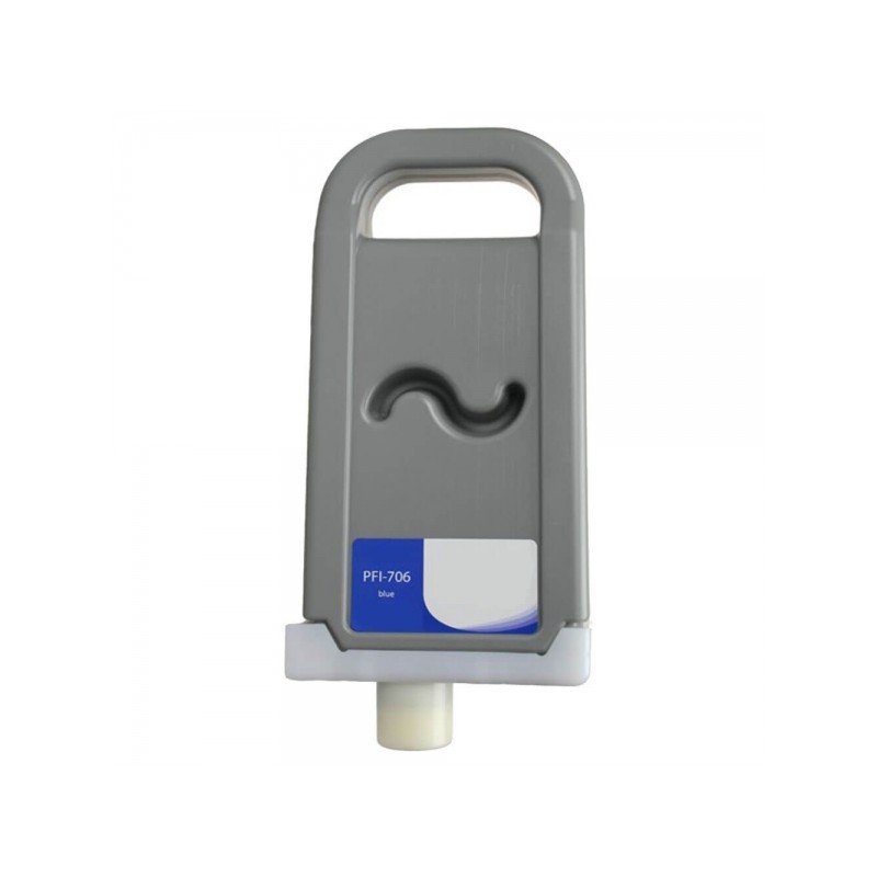 Cartuccia d'inchiostro pigmentato blu generica Canon PFI706 - Sostituisce 6689B001