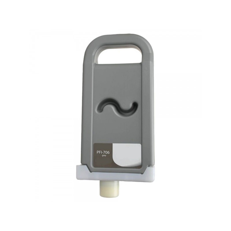 Cartuccia d'inchiostro pigmentato generica grigia Canon PFI706 - Sostituisce 6690B001