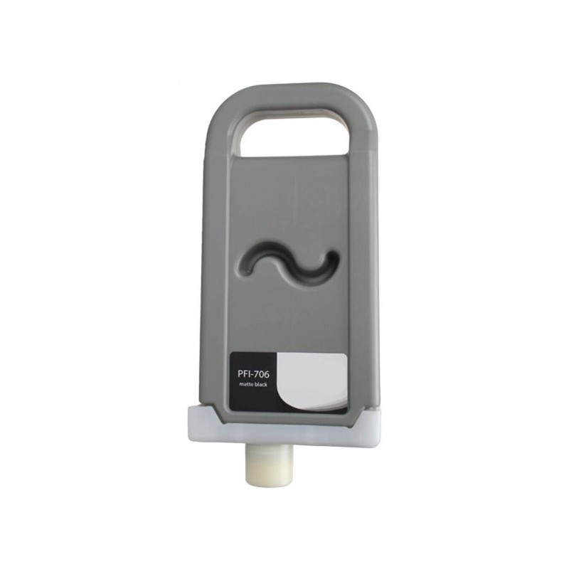 Cartuccia d'inchiostro pigmentato generica Canon PFI706 nero opaco - Sostituisce 6680B001