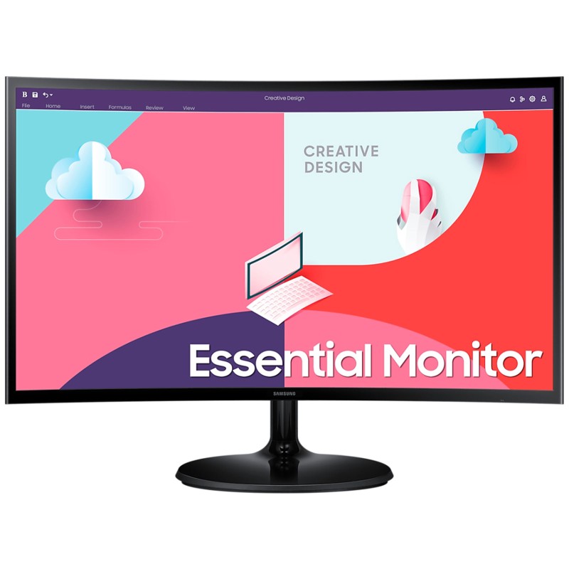 Monitor Curvo 27 Samsung S27C364EAU LED Full HD