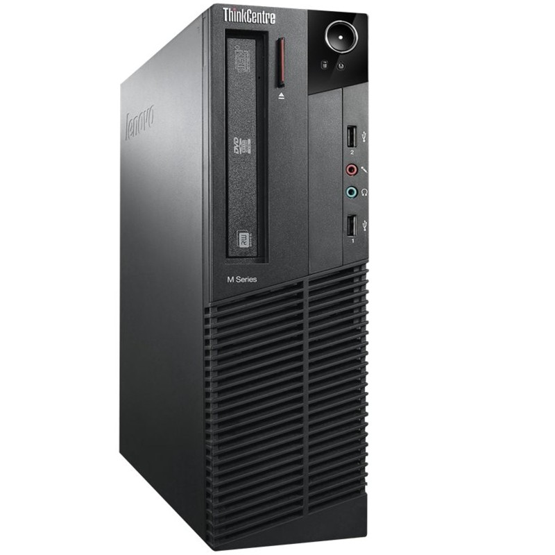 PC Computer Ricondizionato Lenovo ThinkCentre M91p SFF Intel i7-2600 Ram 8GB SSD 240GB DVD-ROM Freedos