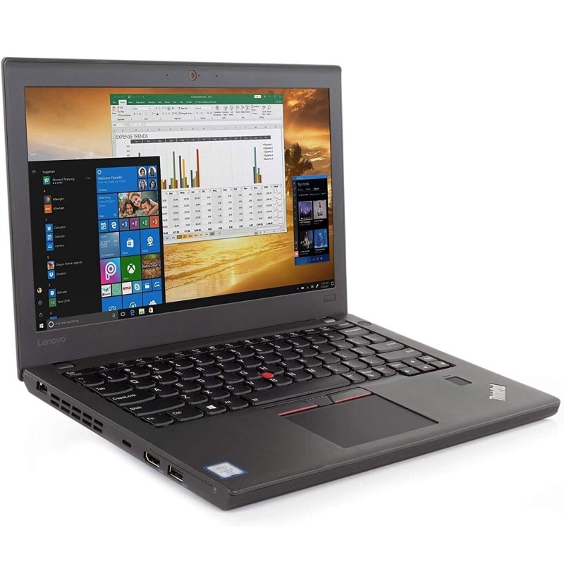 Lenovo ThinkPad X270 Notebook 12.5 HD Intel i5-6200U Ram 8GB SSD 240GB Webcam (Ricondizionato Grado B)