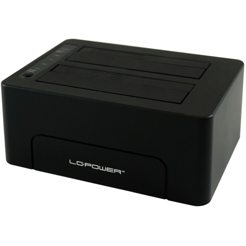 LC-Power Docking Station Hard Disk Dual-Bay USB 3.1 Type C LC-DOCK-C