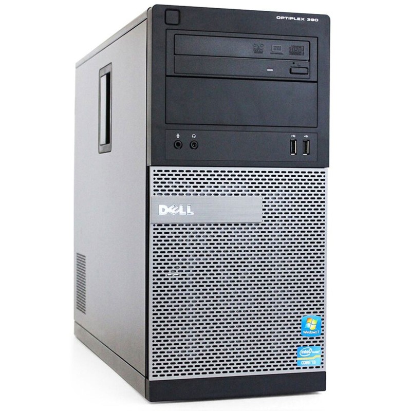 Dell Optiplex 390 Tower Computer Intel i7-2600 Ram 16GB SSD 240GB HDD 500GB DVD-ROM Freedos (Ricondizionato)