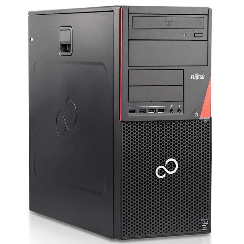 Fujitsu Esprimo P720 Tower PC Computer Intel i5-4430S Ram 8GB SSD 240GB DVD-ROM (Ricondizionato Grado A)