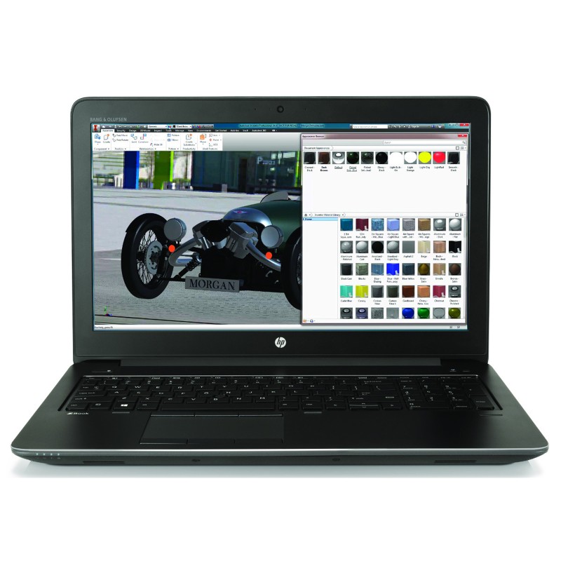 HP ZBook 15 G4 Notebook 15.6 Intel i7-7820HQ Ram 16Gb SSD 512Gb Nvidia Quadro M1200M (Ricondizionato Grado B)