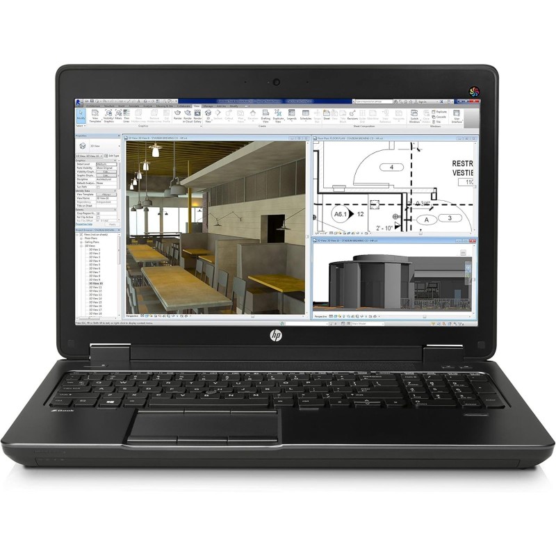 HP ZBook 15 G2 Notebook 15.6 Full HD Intel i7-4810MQ Ram 32Gb SSD 512Gb Nvidia Quadro K2100M (Ricondizionato Grado A)