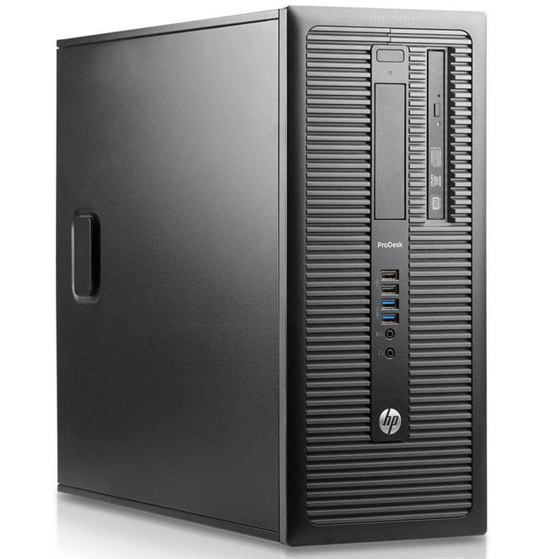 HP EliteDesk 800 G1 Tower PC Computer Intel i5-4460 Ram 8GB SSD 240GB DVD-ROM (Ricondizionato Grado A)