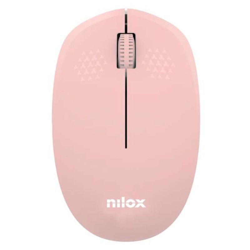 Mouse Wireless Nilox 1000 DPI Rosa NXMOWI4014