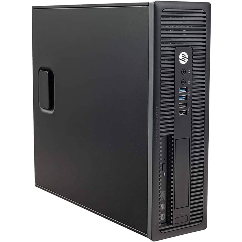 HP EliteDesk 800 G1 SFF PC Computer Intel i5-4570 Ram 16GB SSD 240GB DVD-ROM (Ricondizionato Grado A)