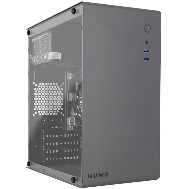 PC Computer Assemblato ELITE CPU Intel i7-12700 Ram 16GB SSD 1TB WiFi BT Grigio Freedos