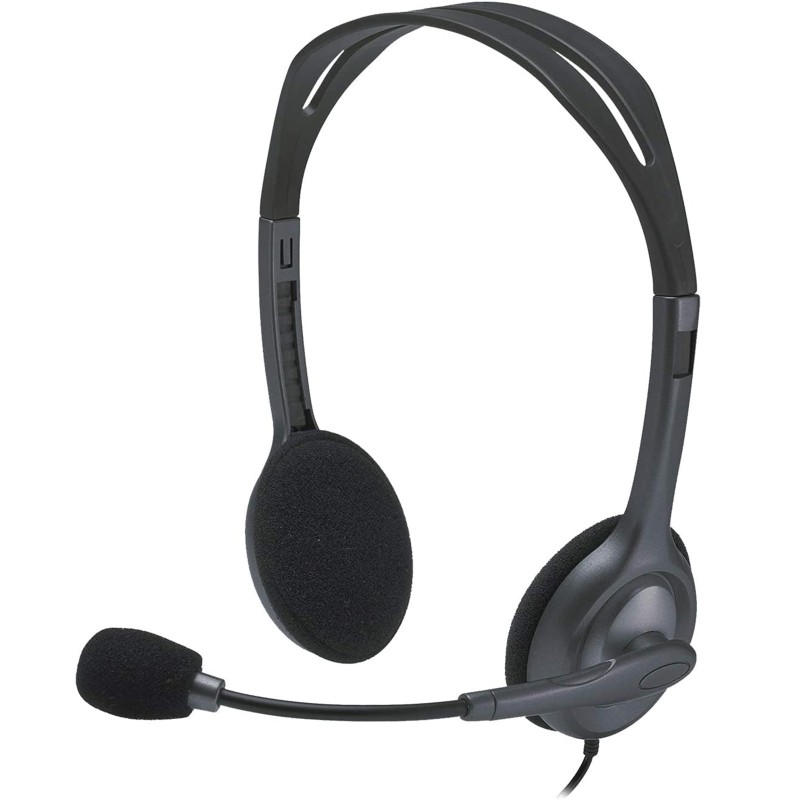Logitech H111 Cuffie Headset Stereo con Microfono