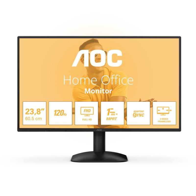 AOC 24B31H Monitor 23.8 (24) Full HD IPS 120HZ 1ms Adaptive Sync