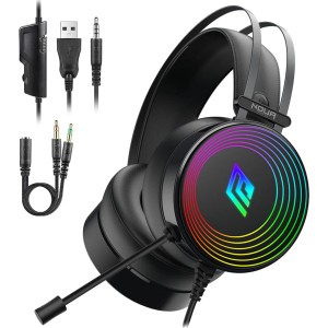 Noua Crux Cuffie Gaming Usb...