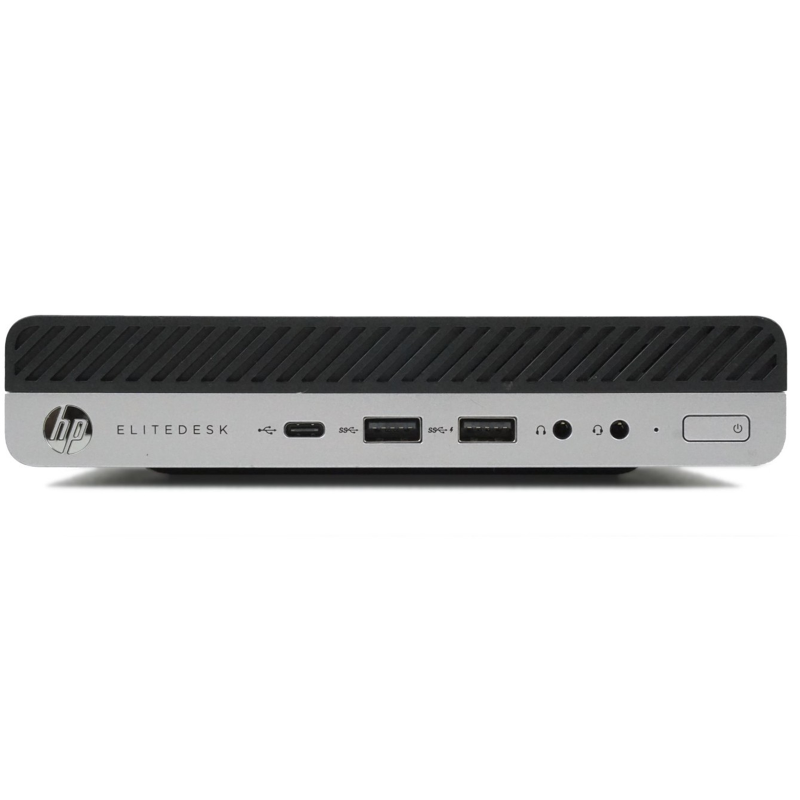 HP EliteDesk 800 G4 Mini Computer Intel i7-8700T Ram 16GB SSD 512GB (Ricondizionato Grado A)