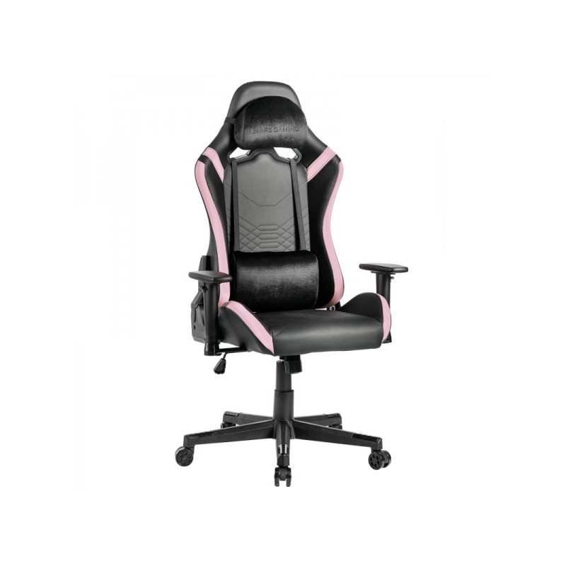 Mars Gaming MGC-PRO Sedia da gioco - Pelle PU - Cuscini morbidi al tatto - Braccioli 2D - Schienale reclinabile a 135º 