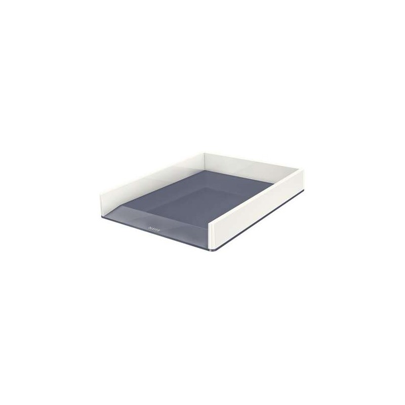 Portadocumenti da scrivania Leitz WOW - Formato A4 - Colore bianco/grigio