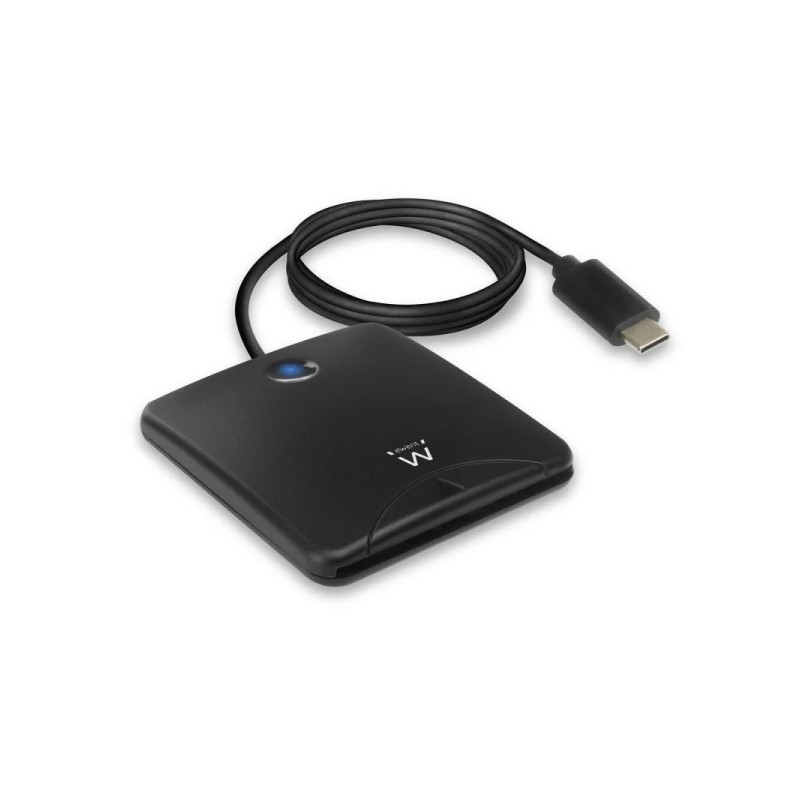 Lettore di schede intelligenti Ewent DNI USB-C - Nero