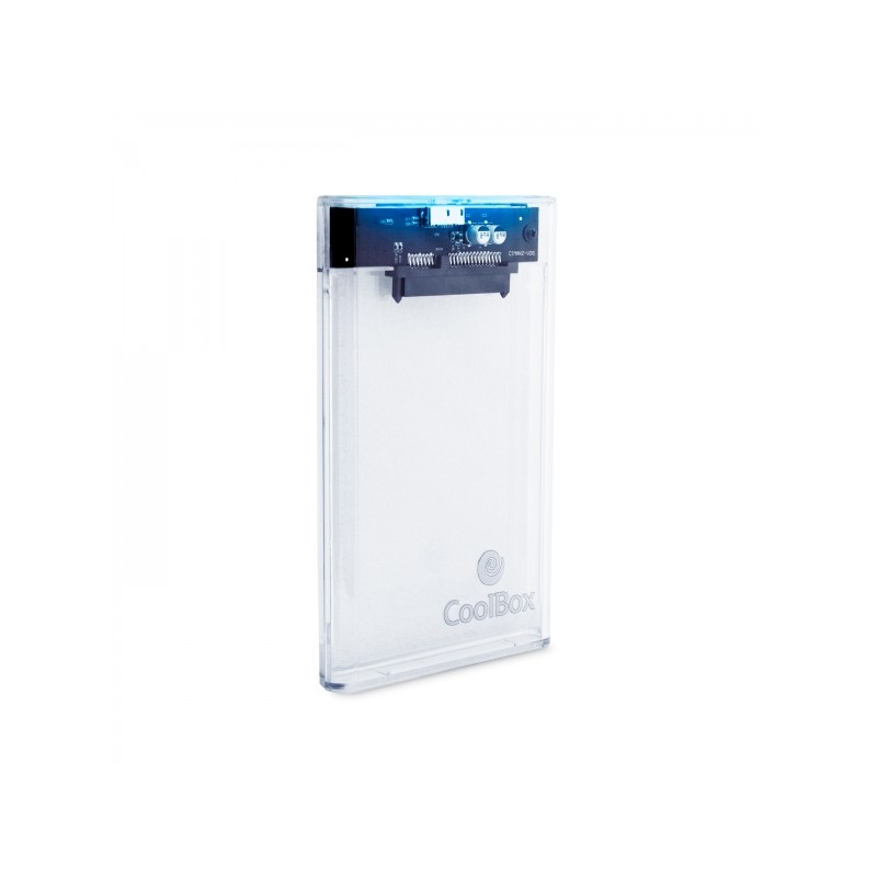 Coolbox SlimChase T-2533 SATA esterno da 2.5 - USB3.0 - Trasparente
