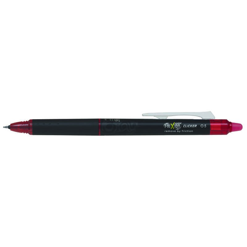 Pilot Frixion Point Clicker 0.5 Penna a sfera retraibile termosensibile - Cancellabile - Punta fine 0.5 mm - Tratto 0.25