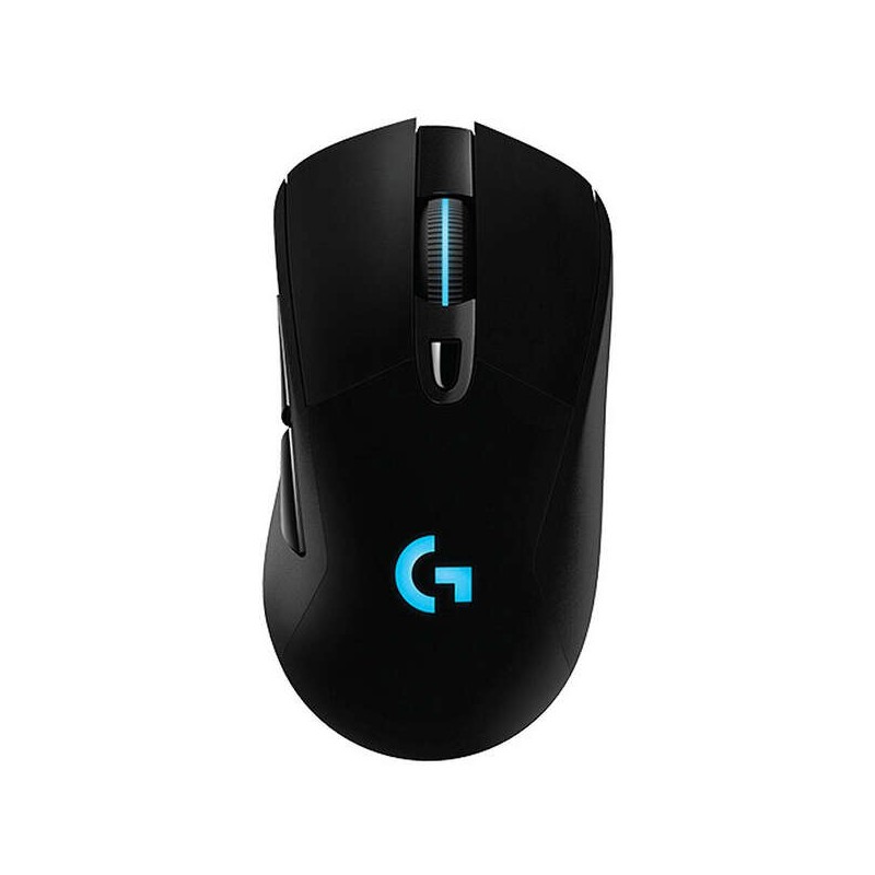 Logitech G703 Lightspeed Wireless USB 16000dpi Mouse - 5 pulsanti - Peso regolabile - Illuminazione LED - Mano destra - 