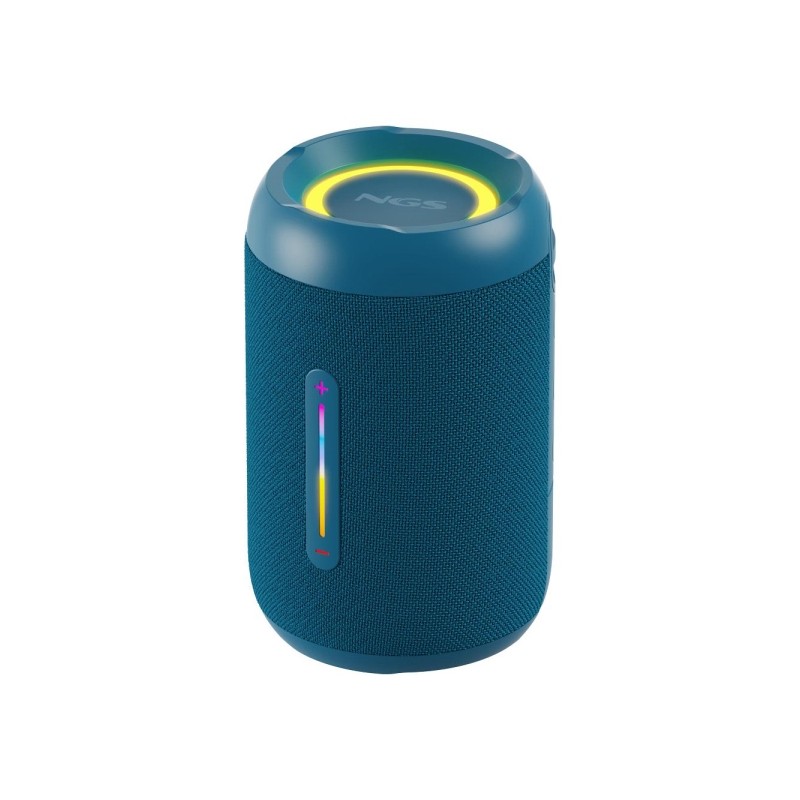 NGS Roller Furia 2 Tiny Speaker Bluetooth 20W TWS - Illuminazione LED - Autonomia fino a 7h - Resistenza all'acqua IPX7 
