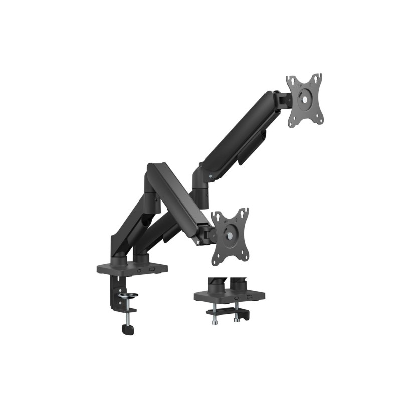 Aisens ECO Supporto da tavolo per monitor/TV contrappesato inclinabile e girevole 9 kg (3 punti di rotazione - 2 bracci)